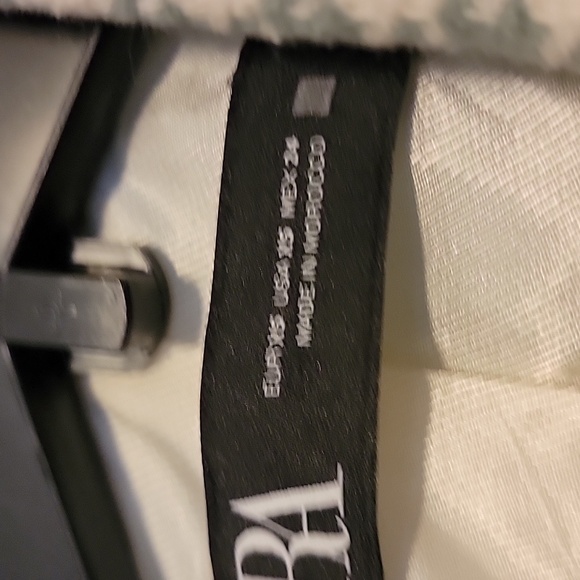 Zara Houndstooth Blazer - Size SX - Picture 5 of 9